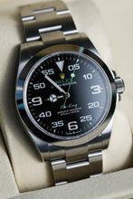 Load image into Gallery viewer, Rolex Air King Automatic Black Dial