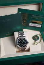 Load image into Gallery viewer, Rolex Air King Automatic Black Dial