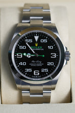 Load image into Gallery viewer, Rolex Air King Automatic Black Dial